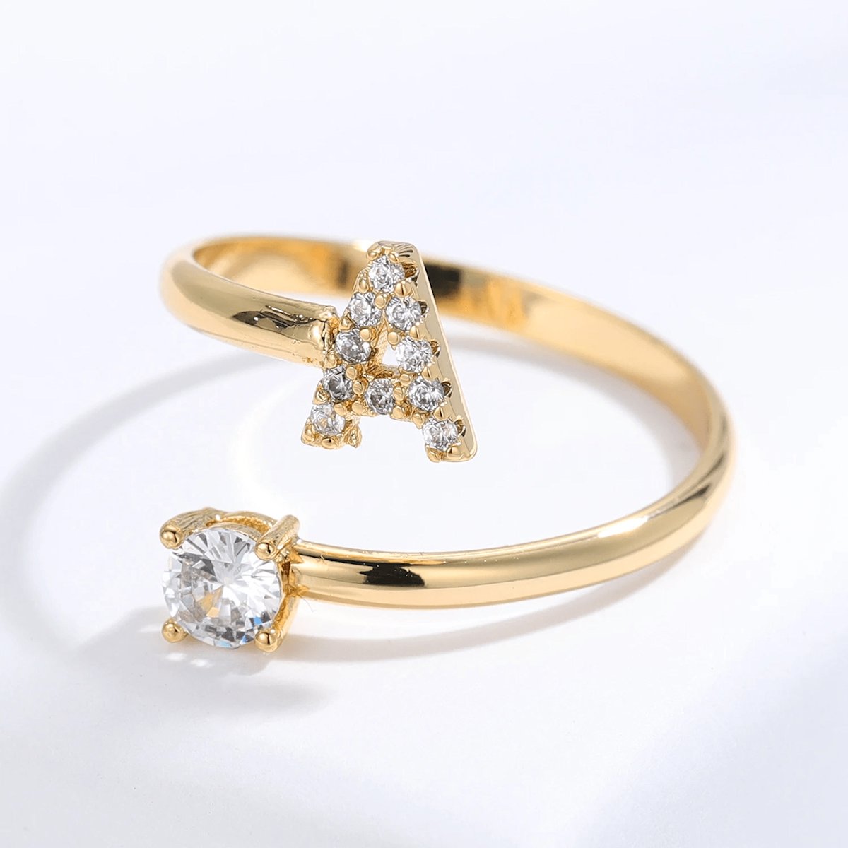 Bague Initiale Auréole