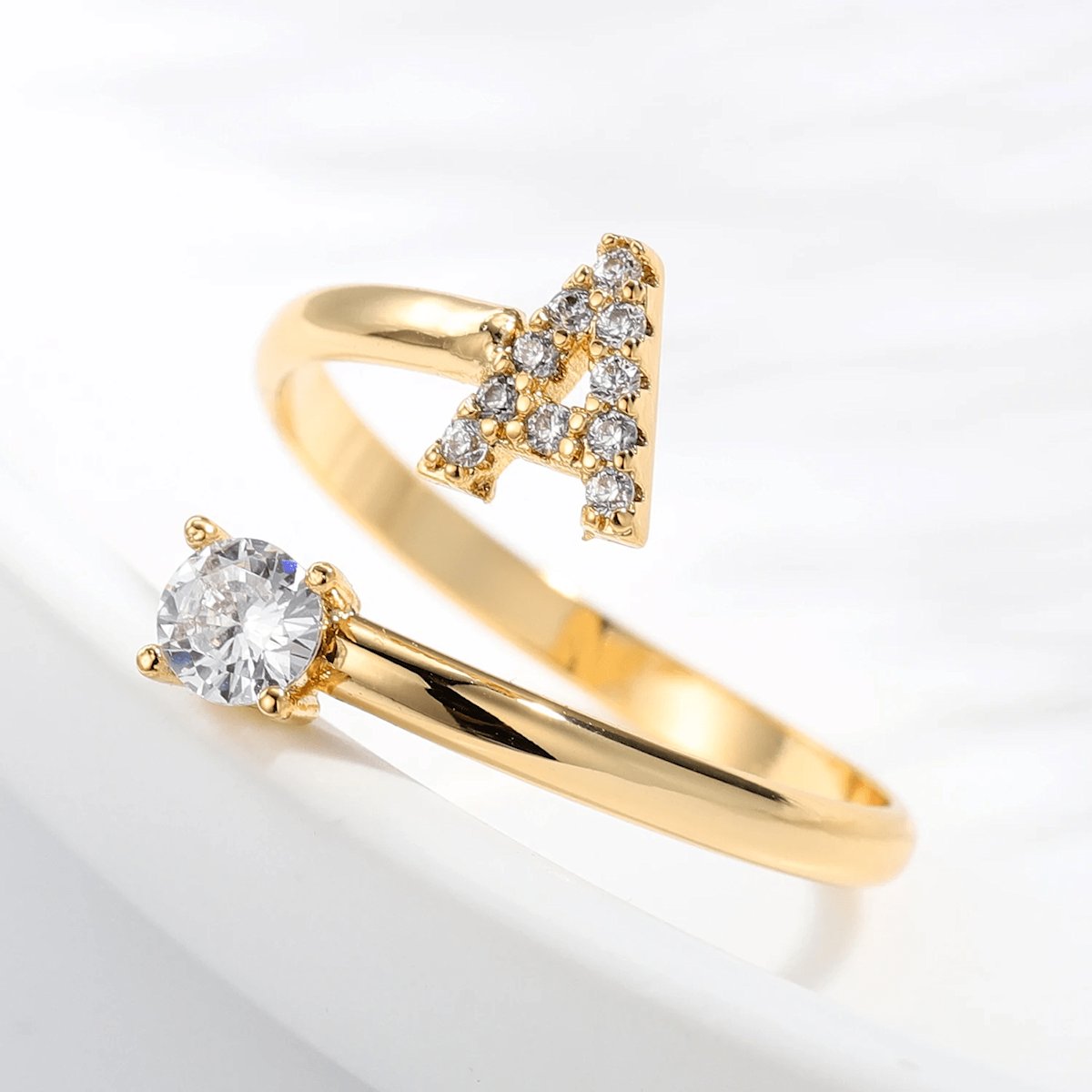 Bague Initiale Auréole