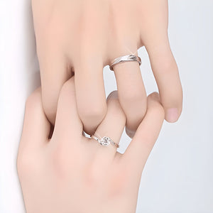 Bagues Couple | Deux Âmes, Un Éclat