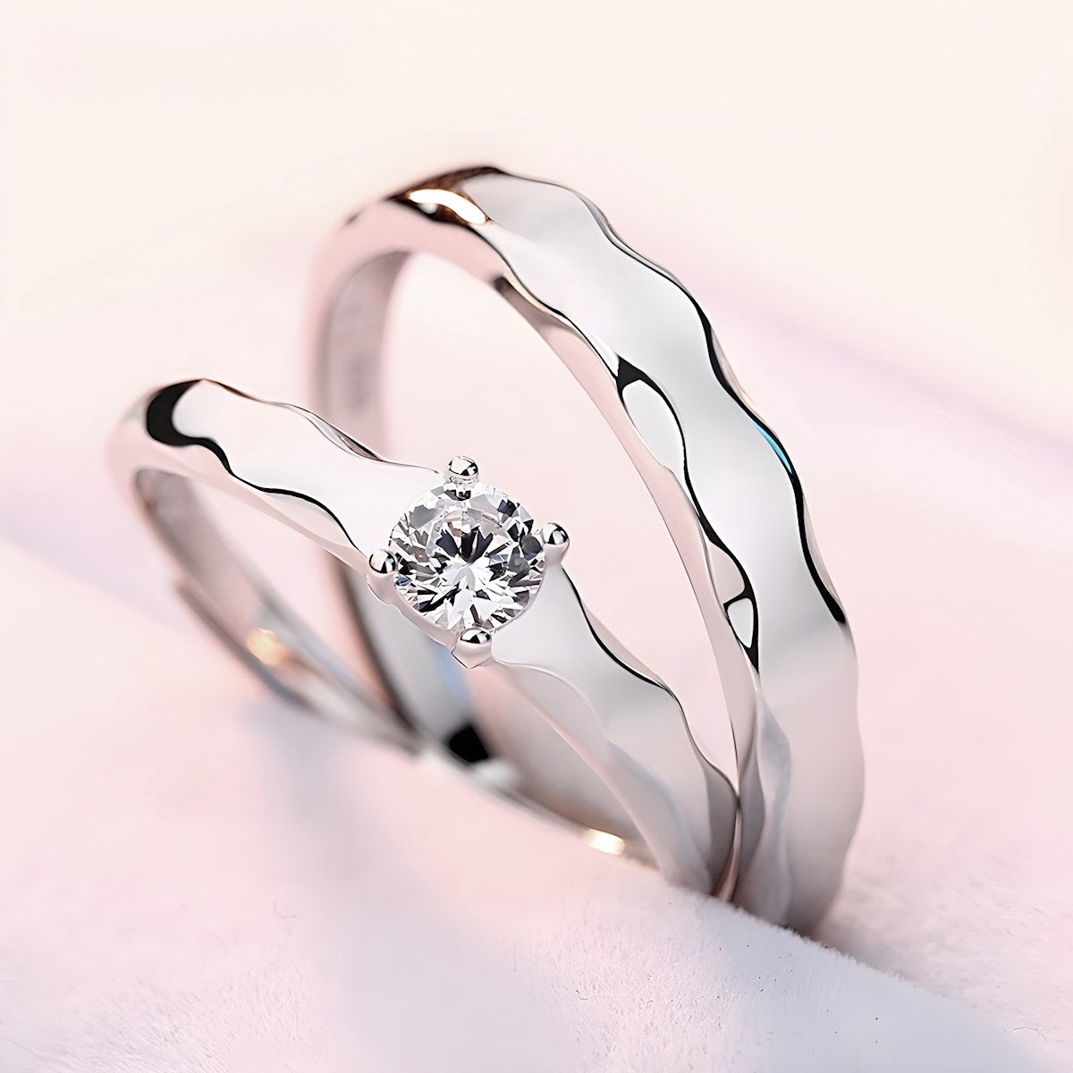 Bagues Couple | Douces Vagues