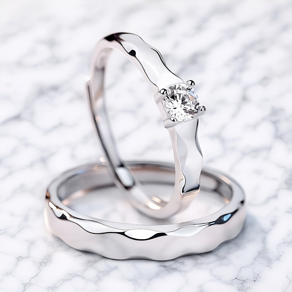 Bagues Couple | Douces Vagues