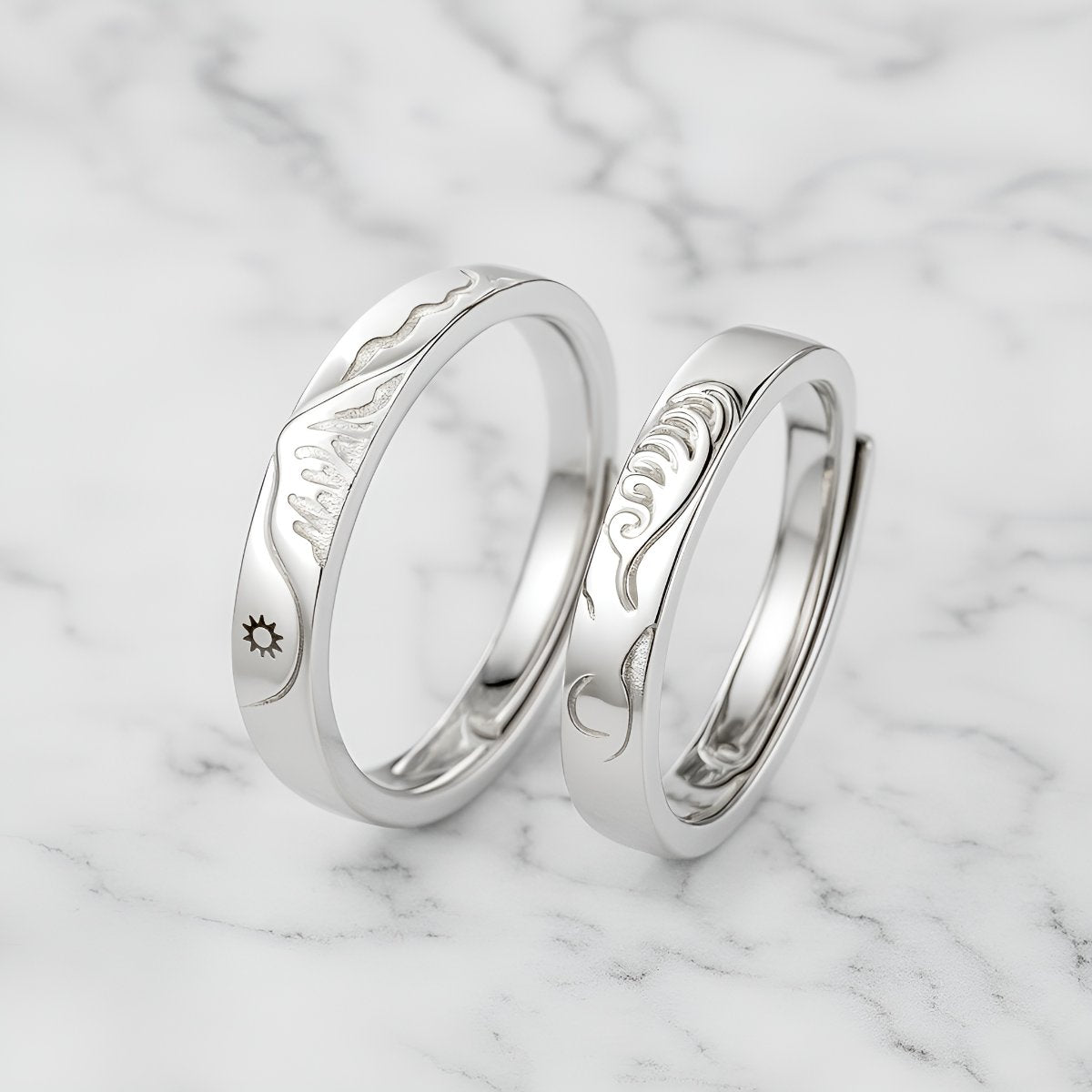 Bagues Couple | Éminence & Marée