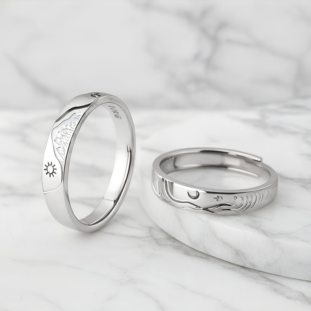 Bagues Couple | Éminence & Marée