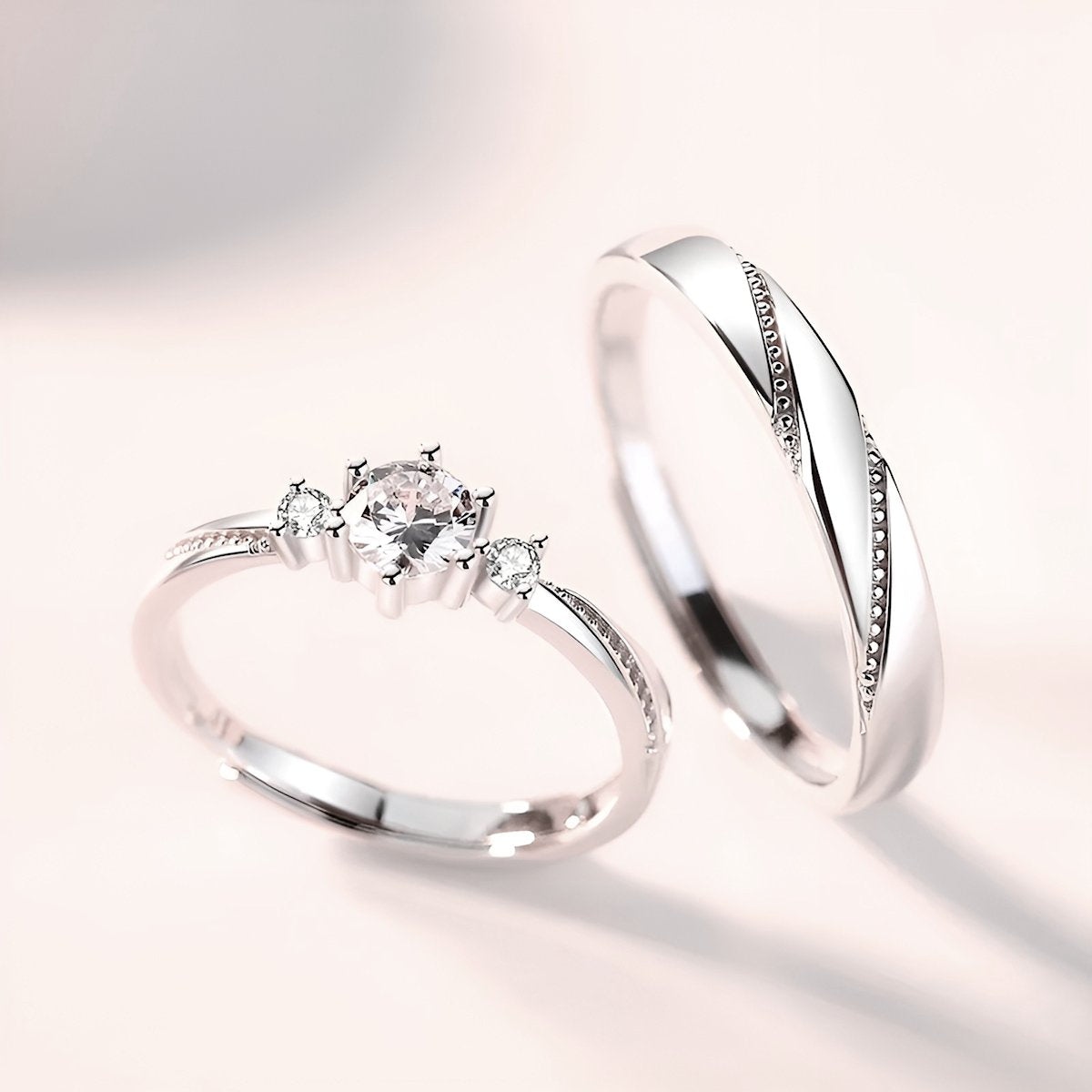 Bagues Couple | Étreinte Éternelle