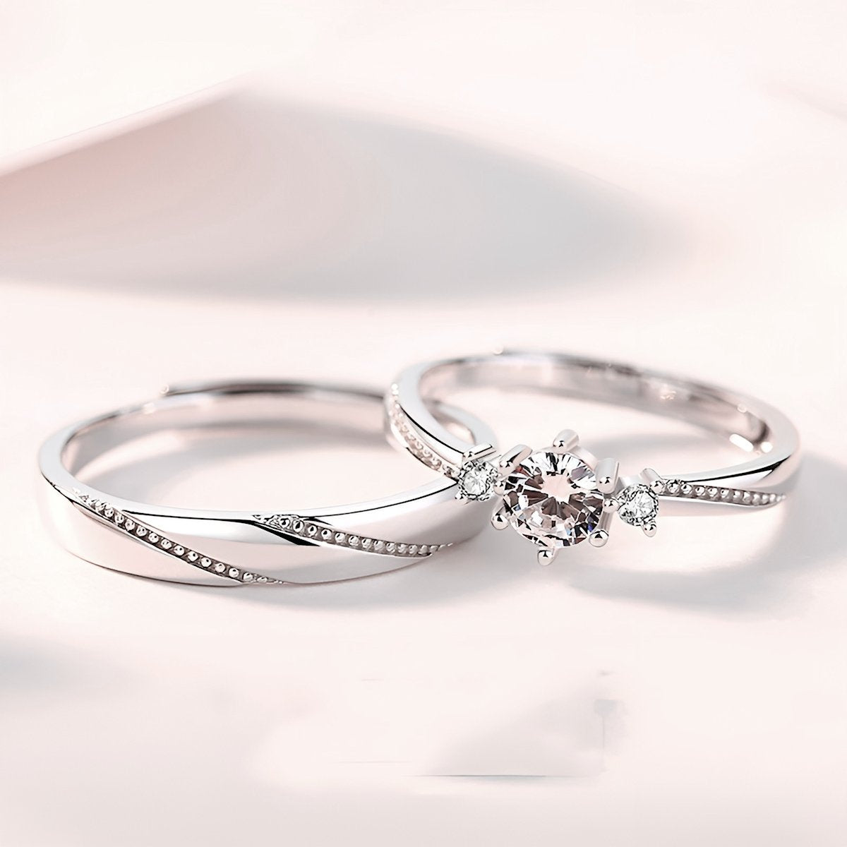 Bagues Couple | Étreinte Éternelle