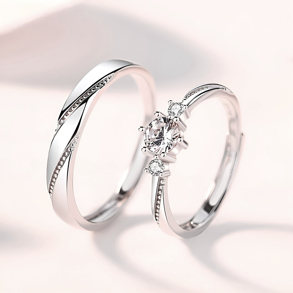 Bagues Couple | Étreinte Éternelle