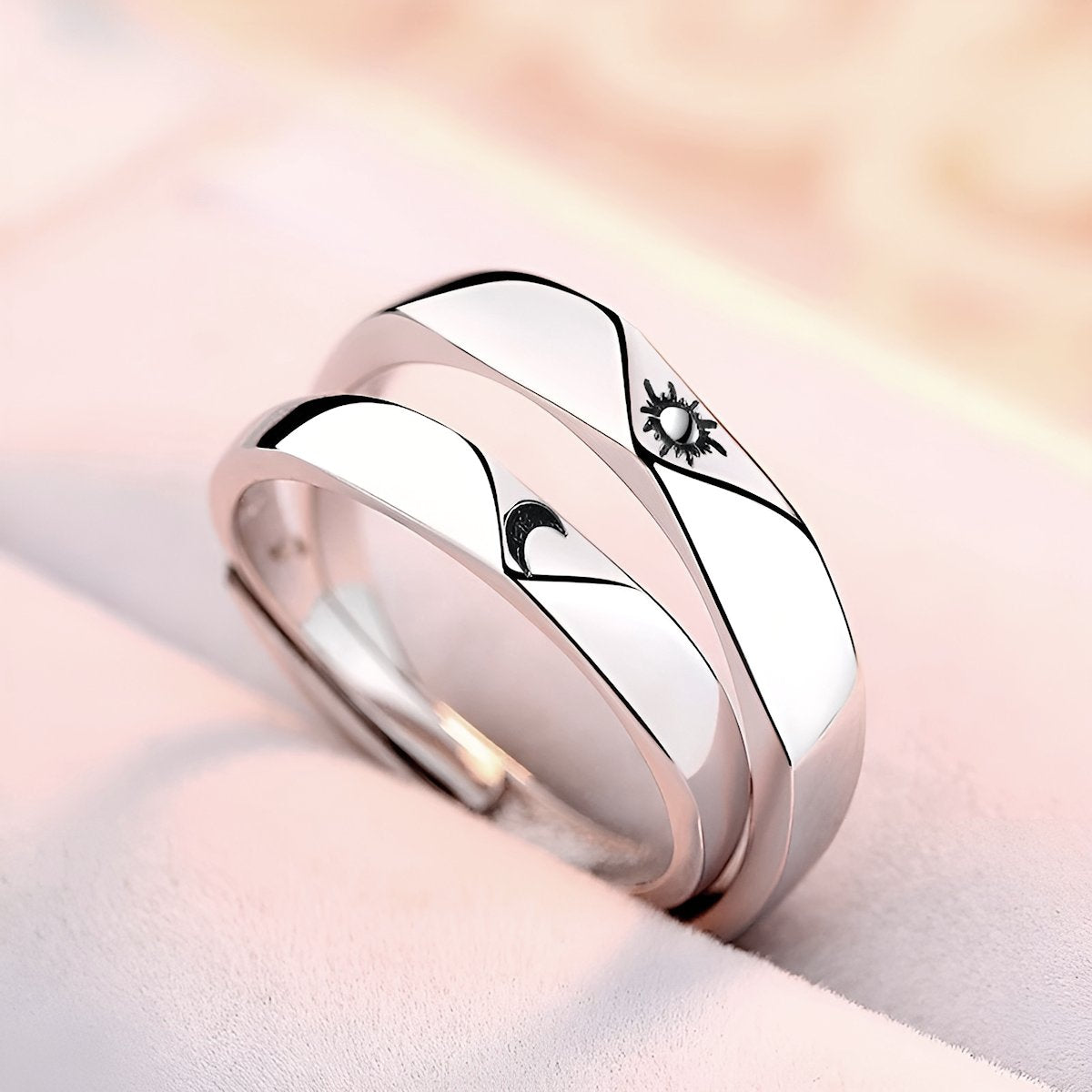Bagues Couple | Moon & Star