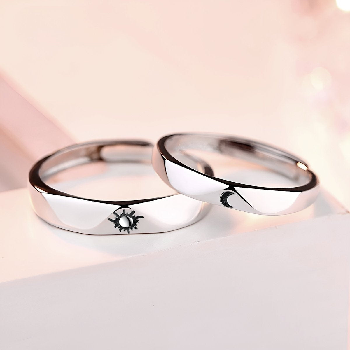 Bagues Couple | Moon & Star