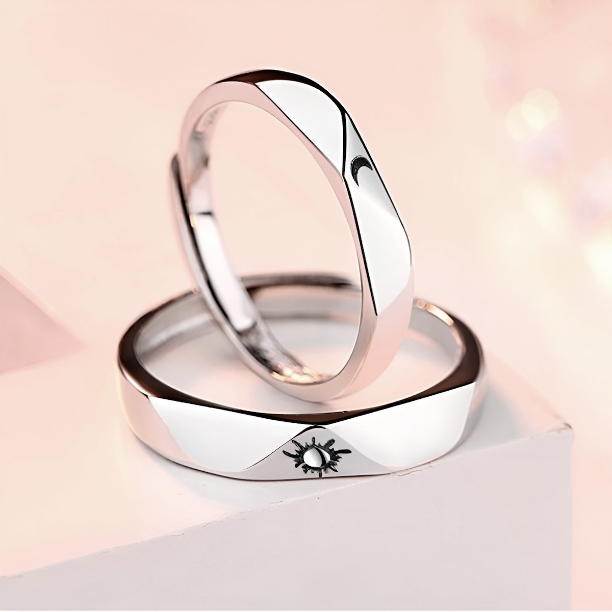 Bagues Couple | Moon & Star