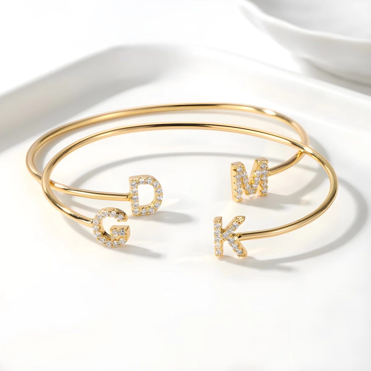 Bracelet Initiale | Âmes Jumelles