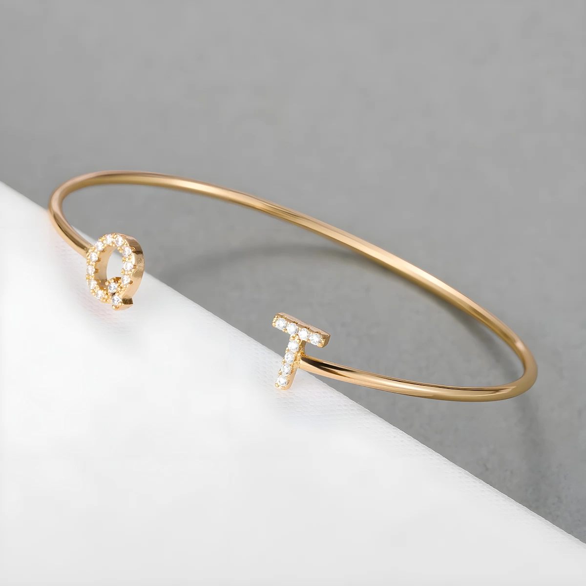 Bracelet Initiale | Âmes Jumelles