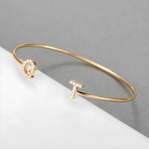 Bracelet Initiale | Âmes Jumelles