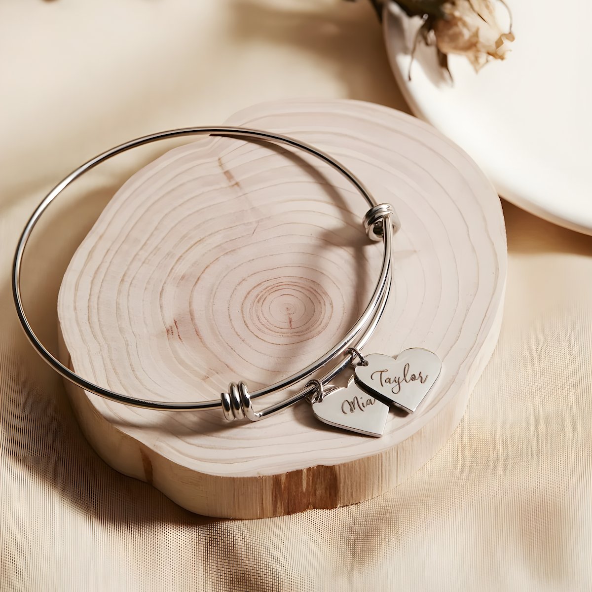 Bracelet Personnalisé | Cœurs Chéris