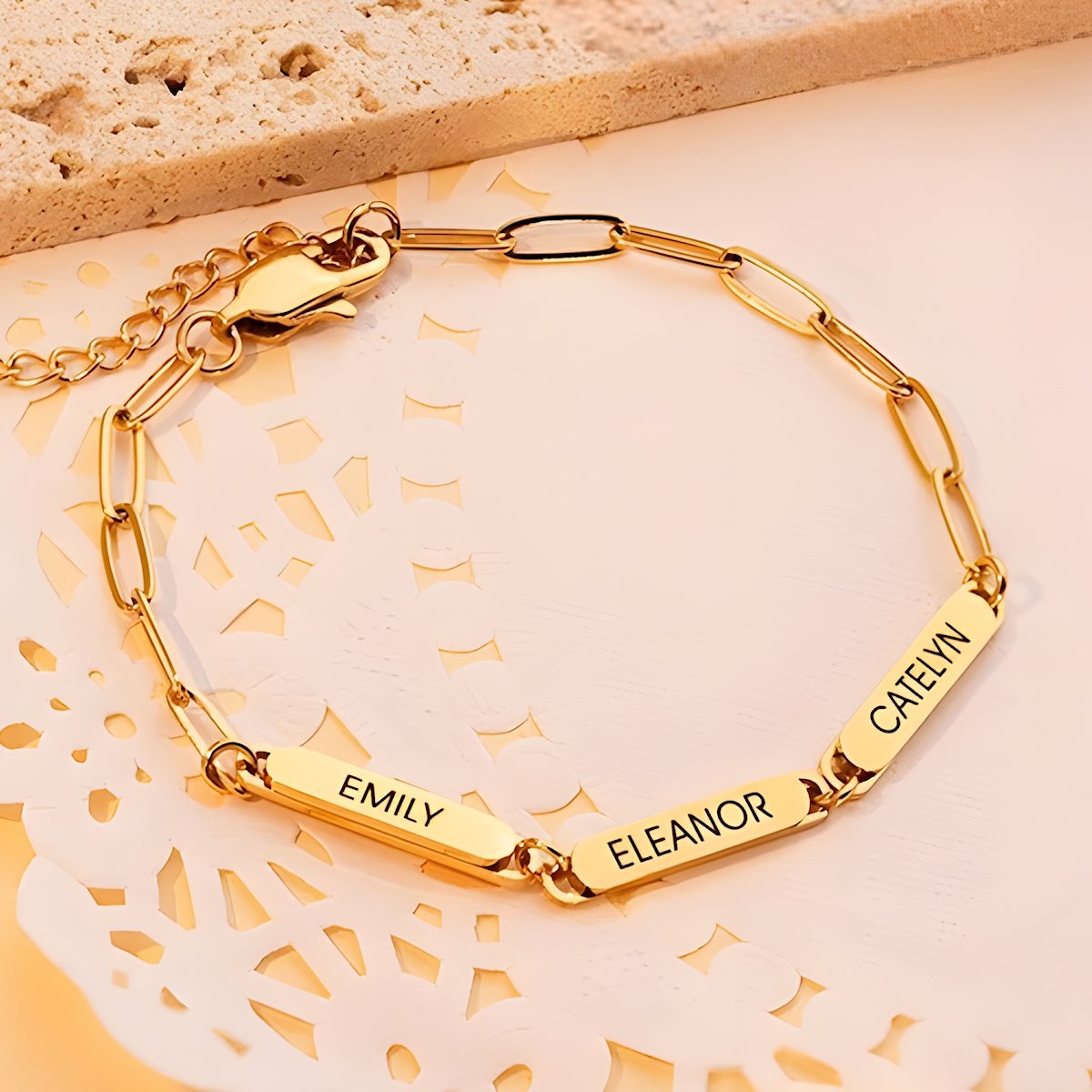 Bracelet Personnalisé | Trésor Gravé