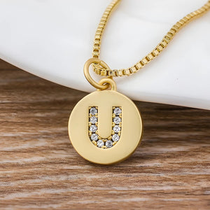 Collier Initiale | Signature Enveloppée