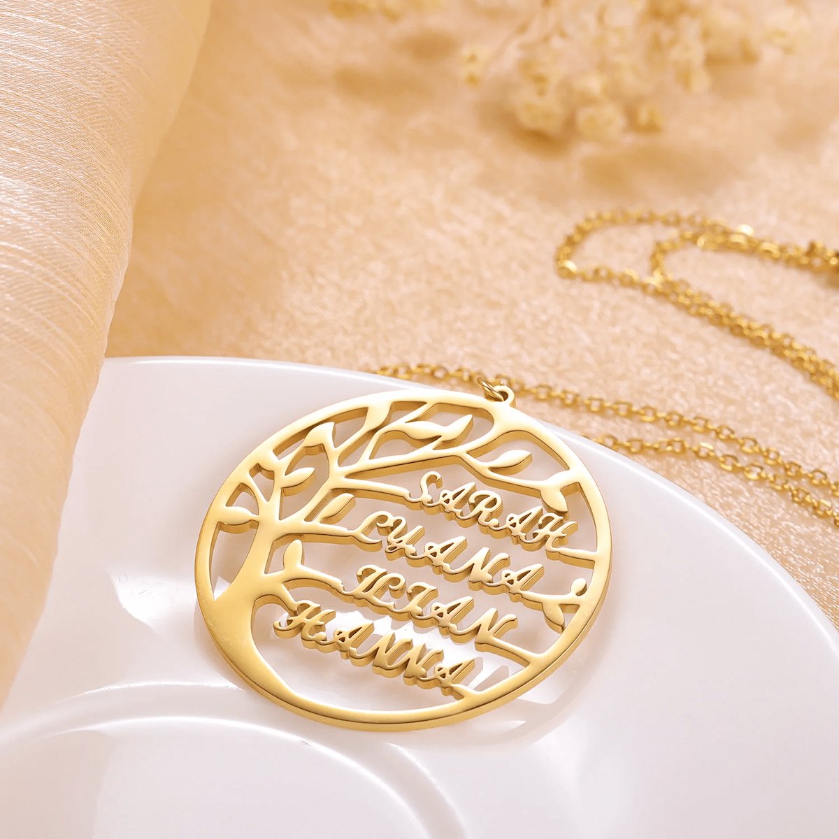Collier Personnalisé | Arbre des Liens