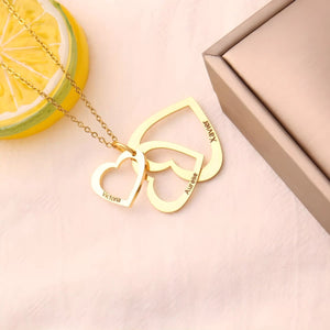 Collier Personnalisé | Cœurs de Ma Vie