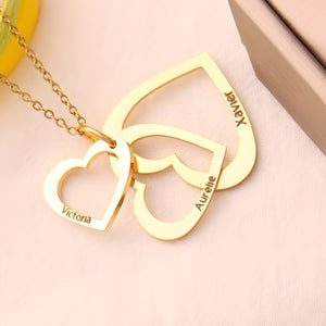 Collier Personnalisé | Cœurs de Ma Vie
