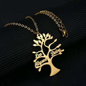 Collier Personnalisé | Arbre d'Affection
