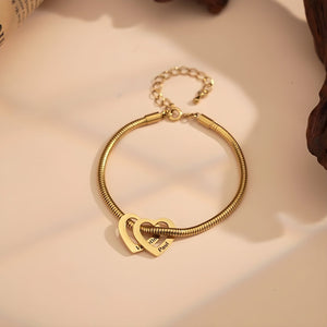 Bracelet Personnalisé | Mini Coeurs