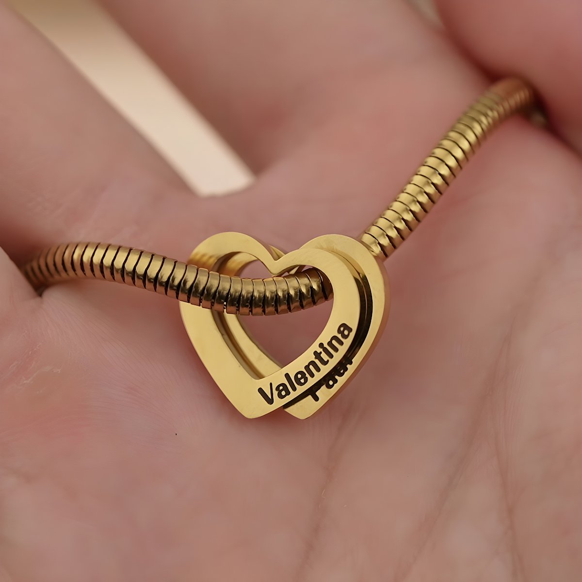 Bracelet Personnalisé | Mini Coeurs