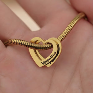 Bracelet Personnalisé | Mini Coeurs