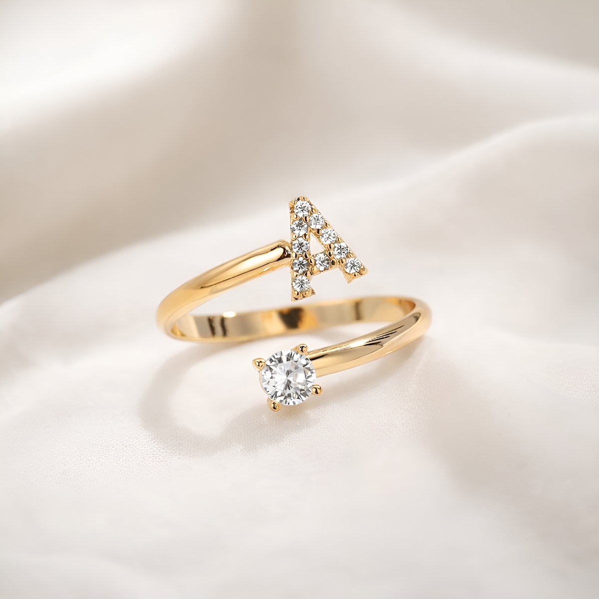 Bague Initiale Auréole