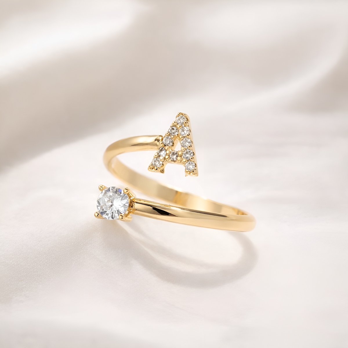 Bague Initiale Auréole