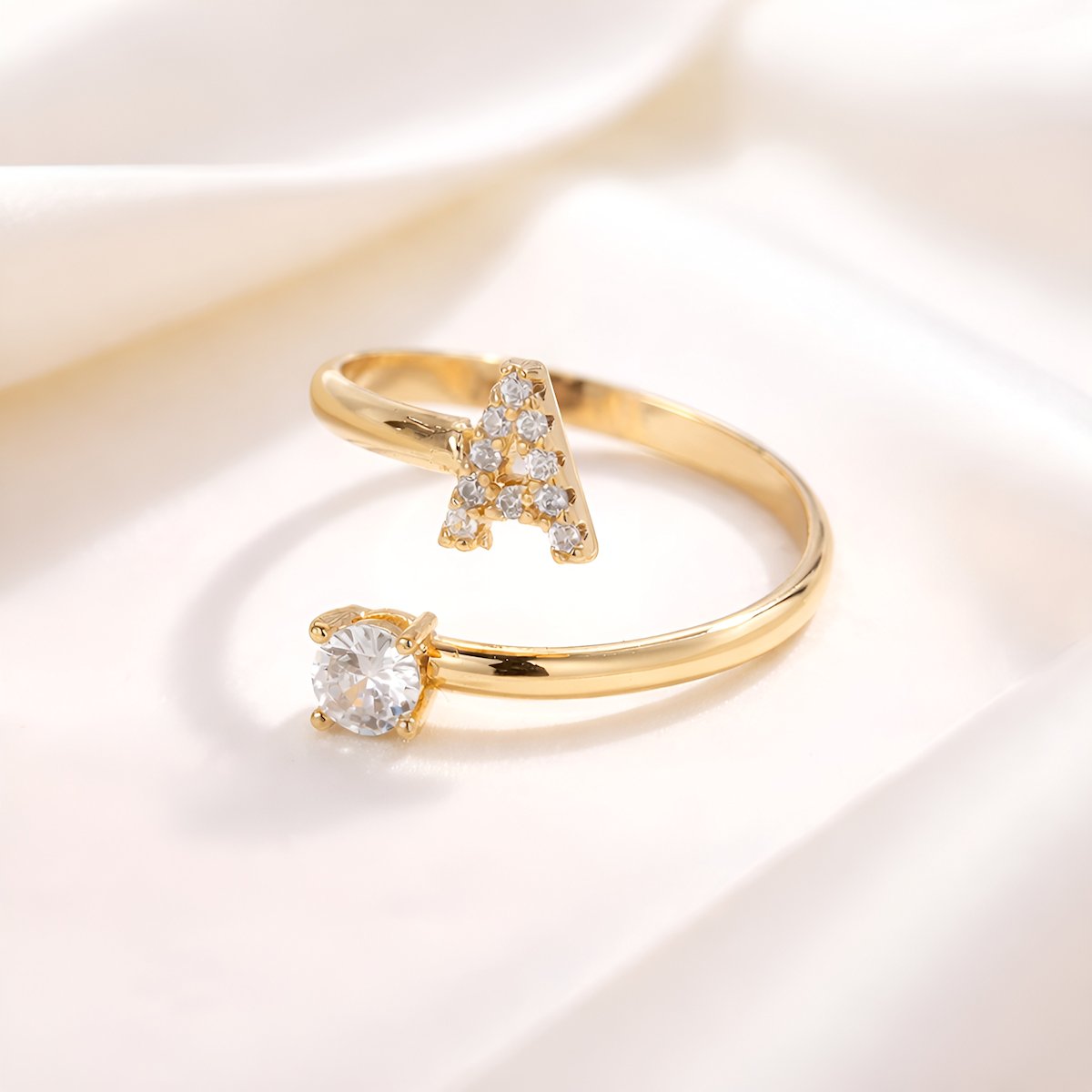 Bague Initiale Auréole