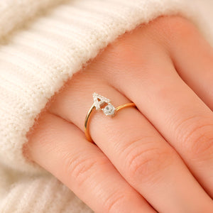 Bague Initiale Auréole