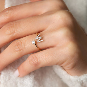 Bague Initiale | Auréole