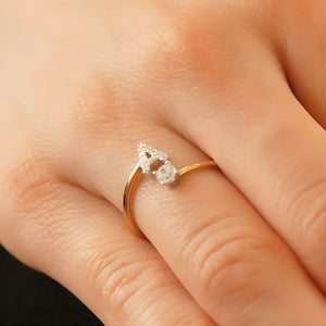 Bague Initiale | Auréole