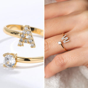 Bague Initiale Auréole