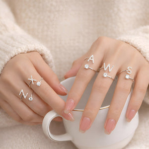 Bague Initiale Auréole
