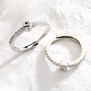 Bague Initiale | Lettre en Lumière