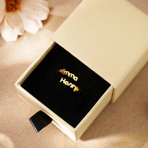 Bague Personnalisée Âmes Liées