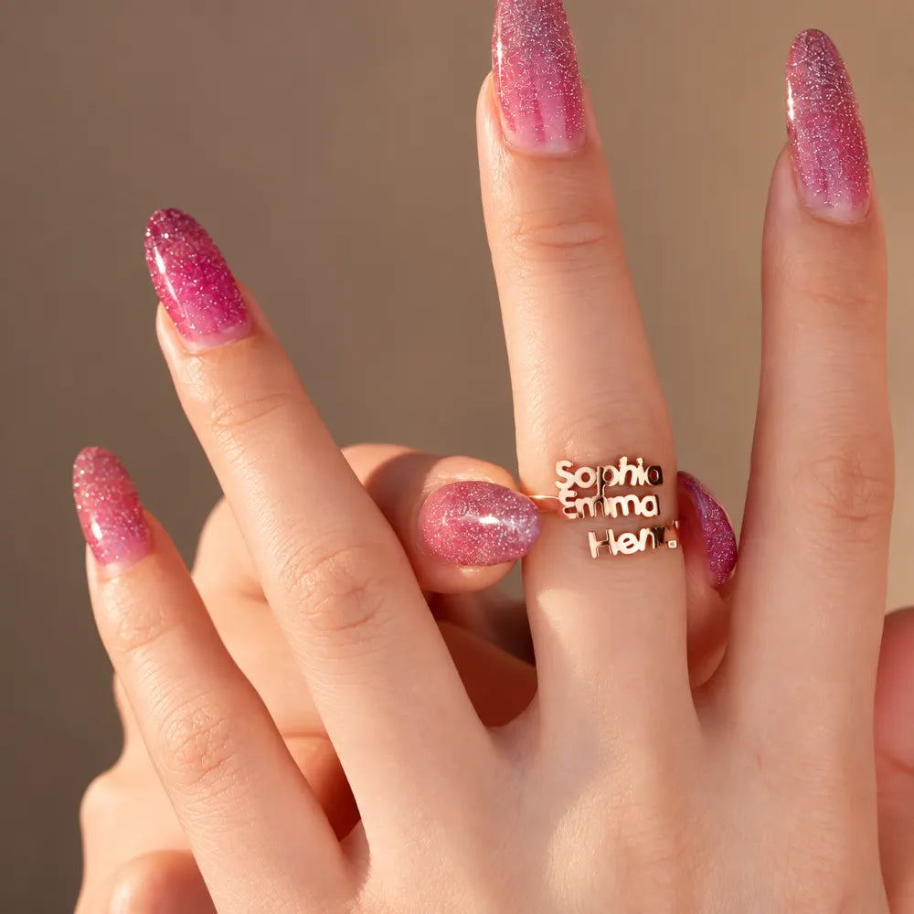 Bague Personnalisée Âmes Liées