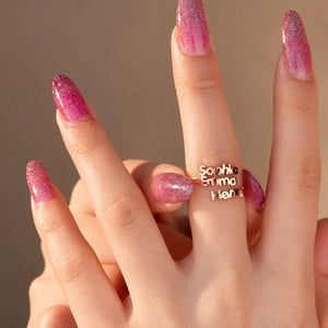 Bague Personnalisée Âmes Liées