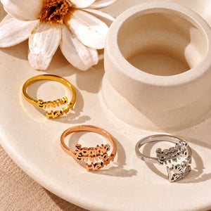 Bague Personnalisée Âmes Liées