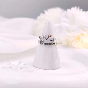 Bague Personnalisée | Prénom Couronné