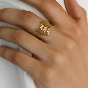 Bague Personnalisée | Souffles d’Amour
