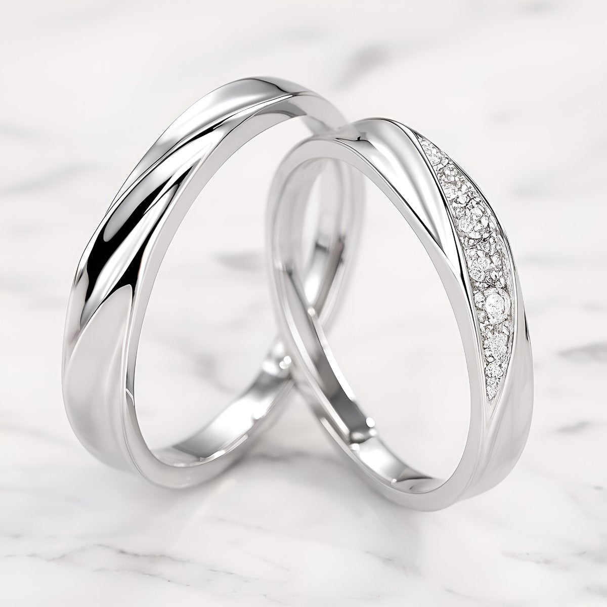 Bagues Couple | Deux Âmes Unies