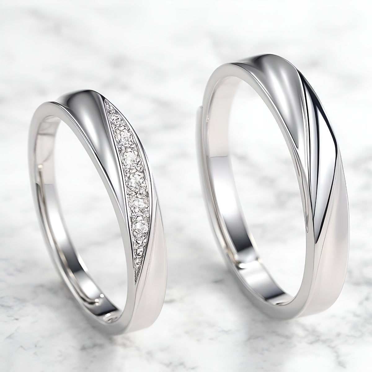 Bagues Couple | Deux Âmes Unies