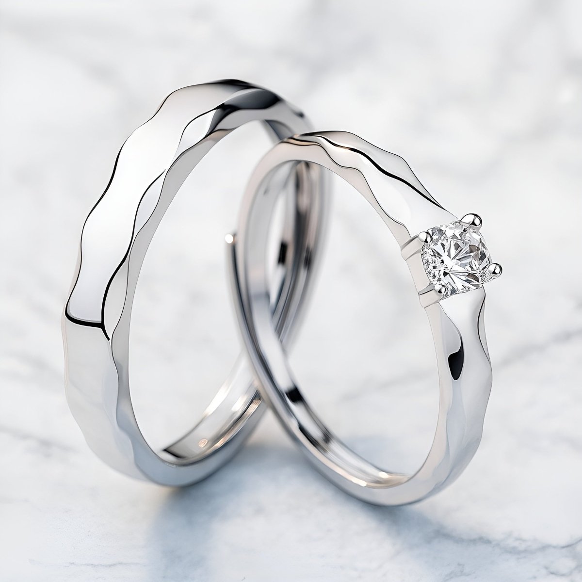 Bagues Couple | Douces Vagues