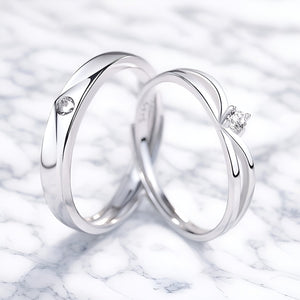 Bagues Couple | Étoiles Jumelles