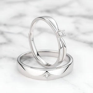 Bagues Couple | Étoiles Jumelles