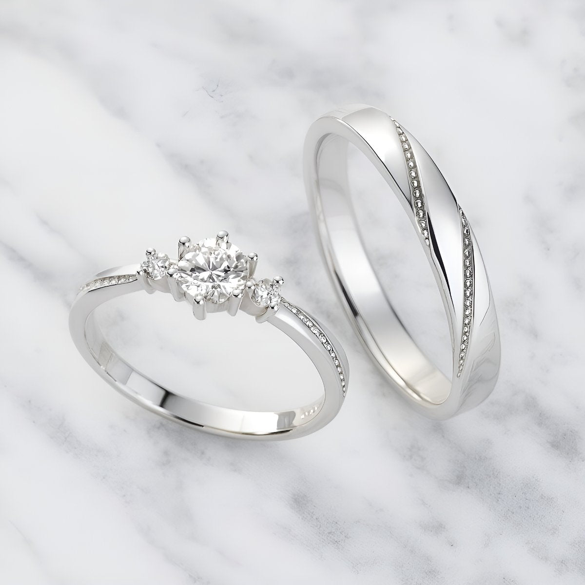 Bagues Couple | Étreinte Éternelle