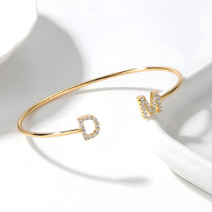 Bracelet Initiale | Âmes Jumelles