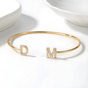 Bracelet Initiale | Âmes Jumelles