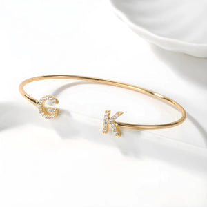 Bracelet Initiale | Âmes Jumelles